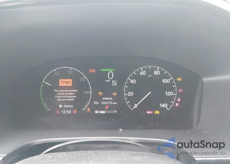 2025 Honda Cr-V Hybrid Sport z USA, uszkodzony, nr VIN 5J6RS6H56SL024657